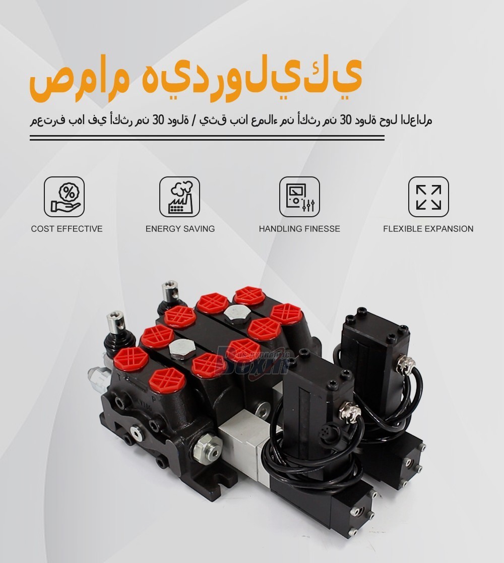 Sectional Control Valve DCV100 with Electric Motor Actuator